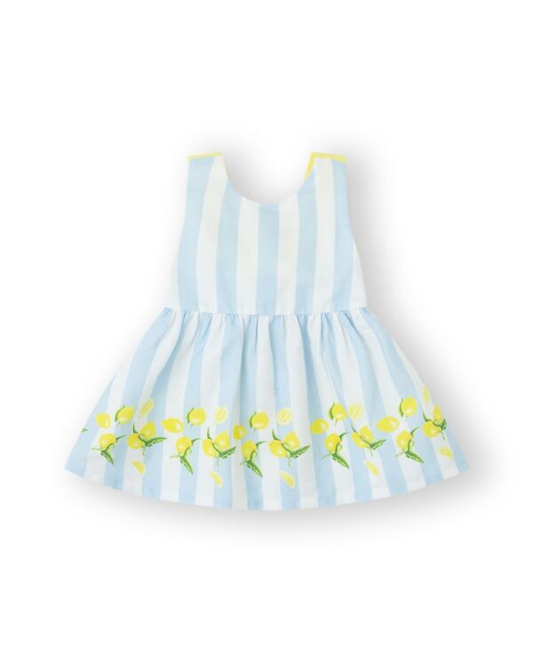 Vestido limone celeste