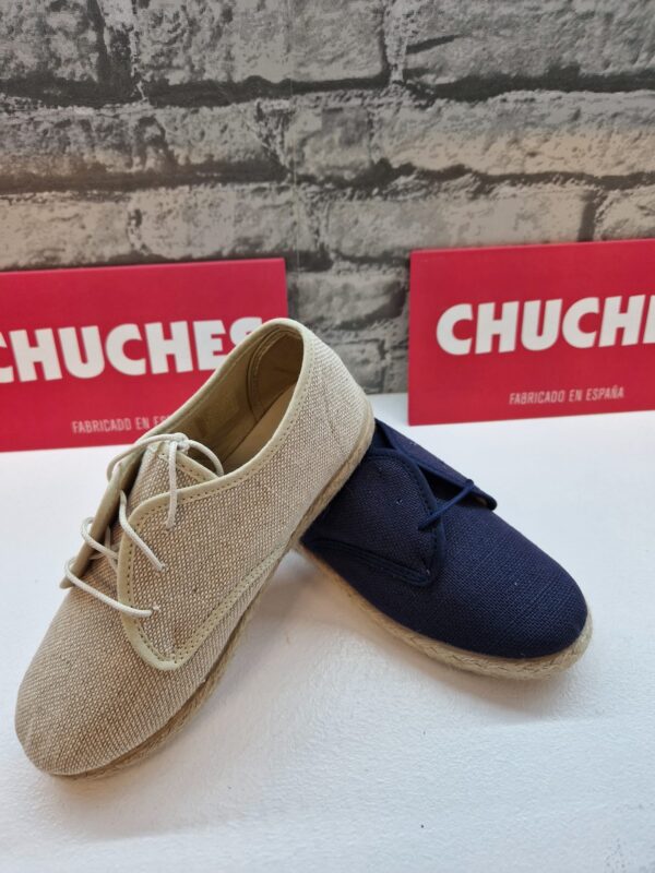 Zapato lino vestir esparto - Imagen 3
