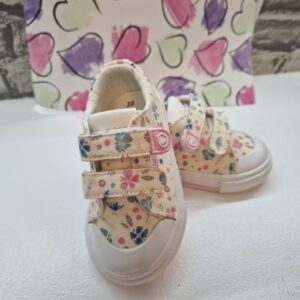 Zapatilla lona respetuosa  Flowers