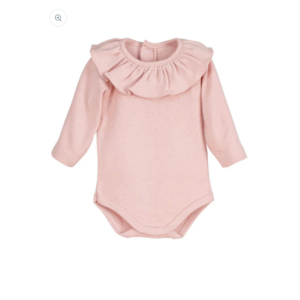 Body Titán Elas Calamaro – Cuello volante nude 1-36 meses