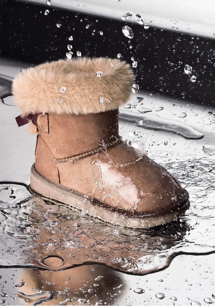 Botas Australianas Lazo Pelo Water Repellent B&W - Imagen 2
