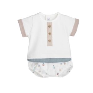 Pololo bebé Yanam con camiseta 1 - 36 meses