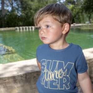 Conjunto pantalón Peces 6 meses-3 años Colección baño Calamaro