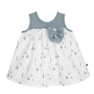 Vestido Yanam con estampado marinero  niña