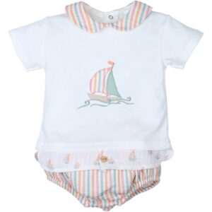 Conjunto velero bebe niño 1- 36 meses