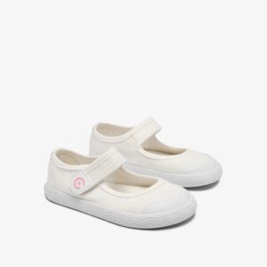 Merceditas Goflex Barefoot Lona Blanca Conguitos