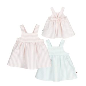 Vestido bebe y niña Familia Bundi Calamaro | Rosa y Mint
