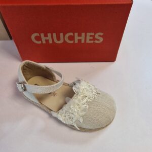 Alpargata chuches lino hielo 36000/ PAS 205