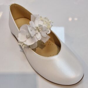 Zapatos comunión Nacar blanco Bambi Andanines