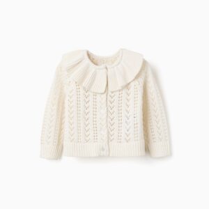 Cárdigan color crudo marca Zippy