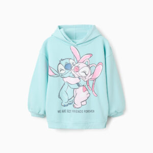 Sudadera verde agua LILO&STITCH ZIPPY