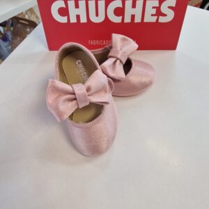 Mercedita lazo Royale marca chuches lino rosa