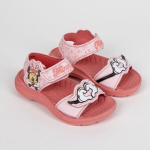 Sandalias Minnie Mouse – Rosa con Suela EVA Ligera