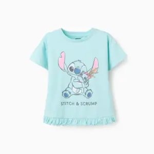 Camiseta de algodón Stitch y Scrump