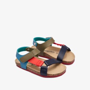 Sandalias Bio Tiras Azul Rojo y Verde COSH285082