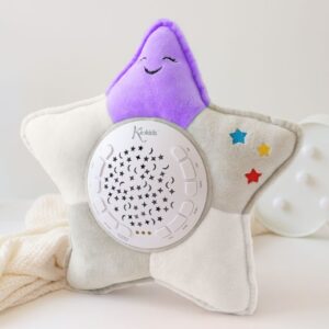 ESTRELLA DE PELUCHE CON PROYECTOR LUZ Y MÚSICA
