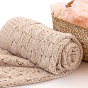 MANTITA 80X110CMS BAMBÚ BEIGE