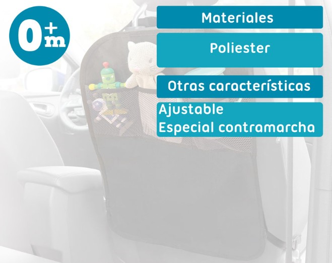 PROTECTOR DE ASIENTO PARA COCHE - Imagen 5