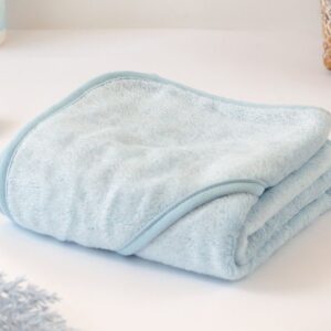 TOALLA 100X100CMS 380GRS BAMBÚ AZUL
