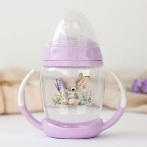 KIOKIDS TAZA DE APRENDIZAJE STEP 1 CONEJO LAVANDA