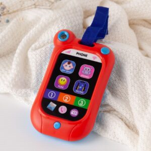 KIOKIDS TELÉFONO MUSICAL DE JUGUETE PARA BEBÉS