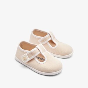 Merceditas Barefoot Lona Beige TESH515001 BEIGE