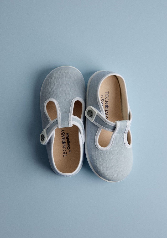 Merceditas Barefoot Lona Celeste TESH515001 SKY - Imagen 3