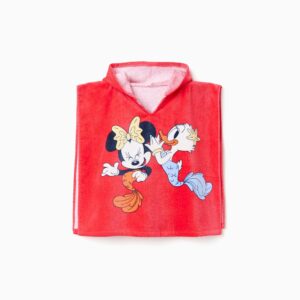 Toalla de baño de bebé niña con capucha Minnie