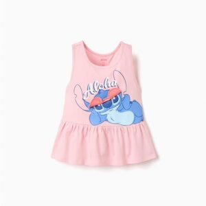 Camiseta de algodón Stitch