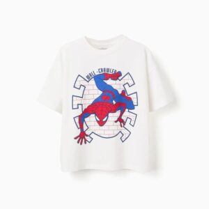 Camiseta de algodón Spider-Man _26012