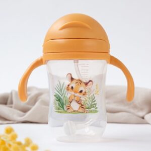 TAZA 300ML PP MOSTAZA/TIGRE