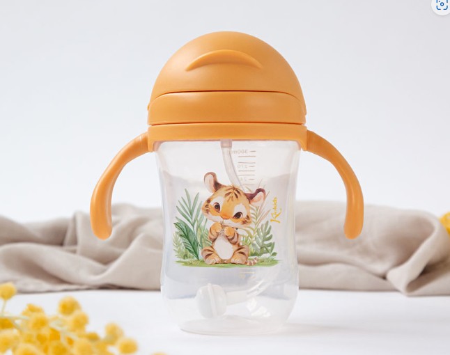TAZA 300ML PP MOSTAZA/TIGRE