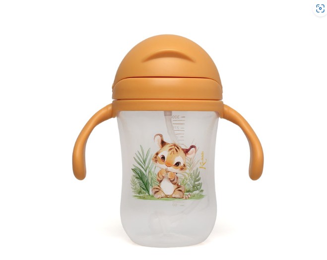 TAZA 300ML PP MOSTAZA/TIGRE - Imagen 3