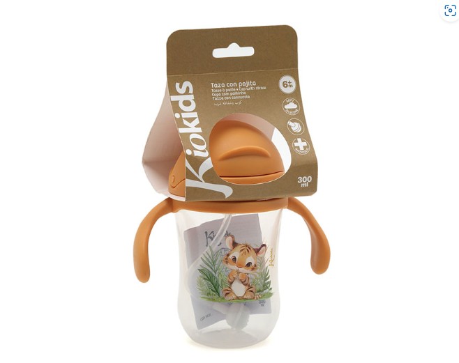 TAZA 300ML PP MOSTAZA/TIGRE - Imagen 6