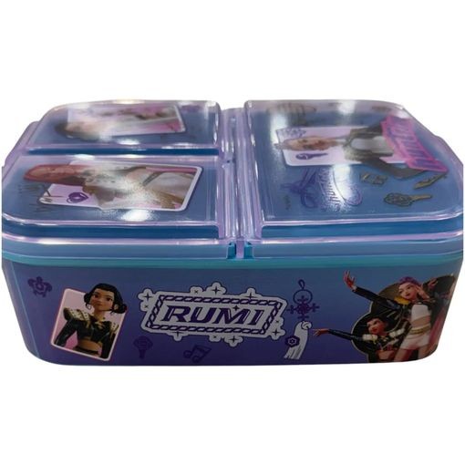 Fiambrera Rumi compartimentos porta alimentos infantil azul