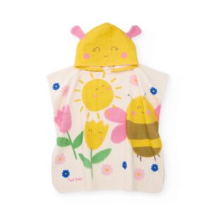 Toalla poncho de recién nacido de punto TUC TUC  11408586