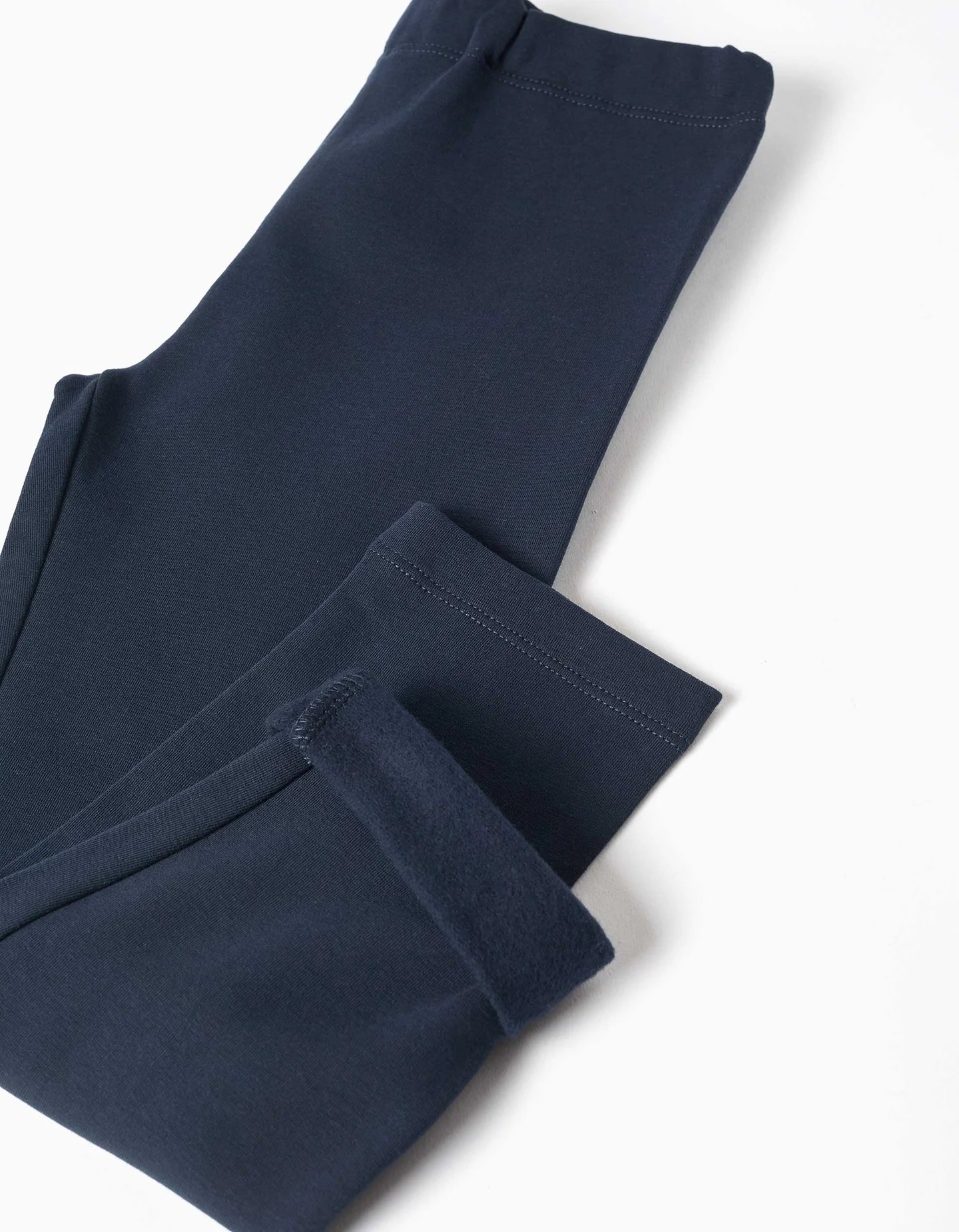 Leggins pitillo perchados para niña, azul marino - Imagen 4
