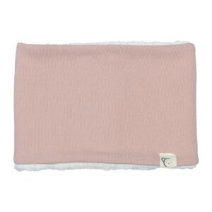 Cuello punto nude/rosa borreguito