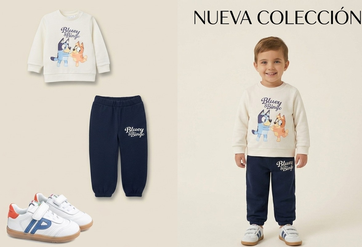 Conjunto chándal niño Bluey Bingo