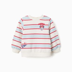 Sudadera Minnie rojo y azul celeste