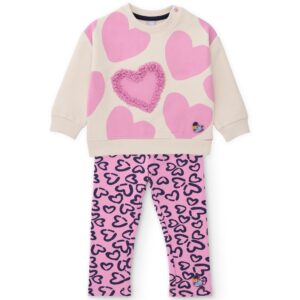 Conjunto bebé niña corazones Tuc Tuc