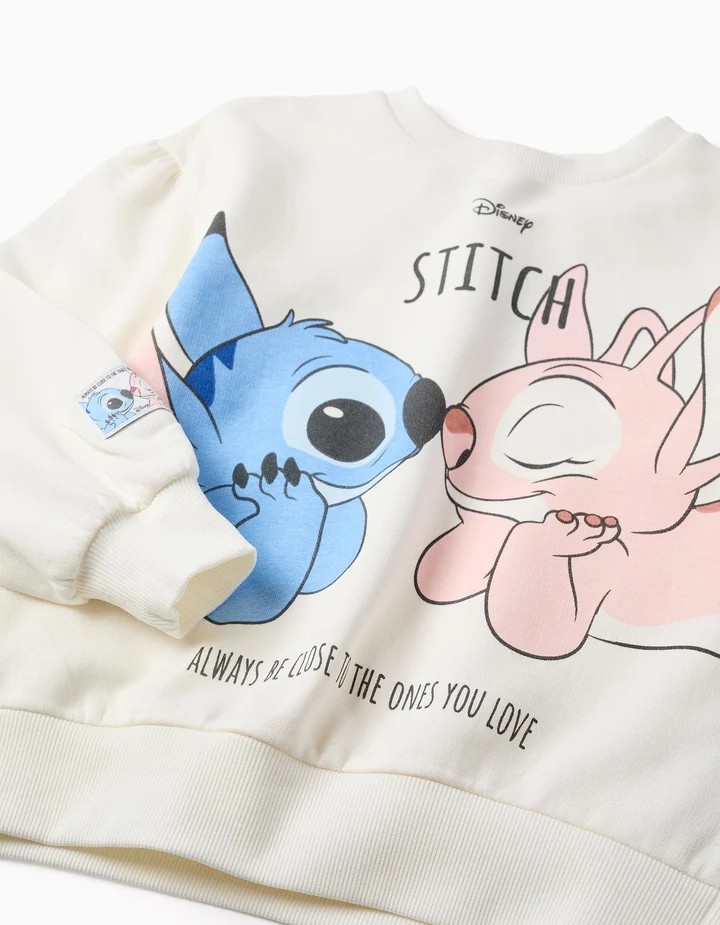 Sudadera Niña Stitch Angel - Imagen 3