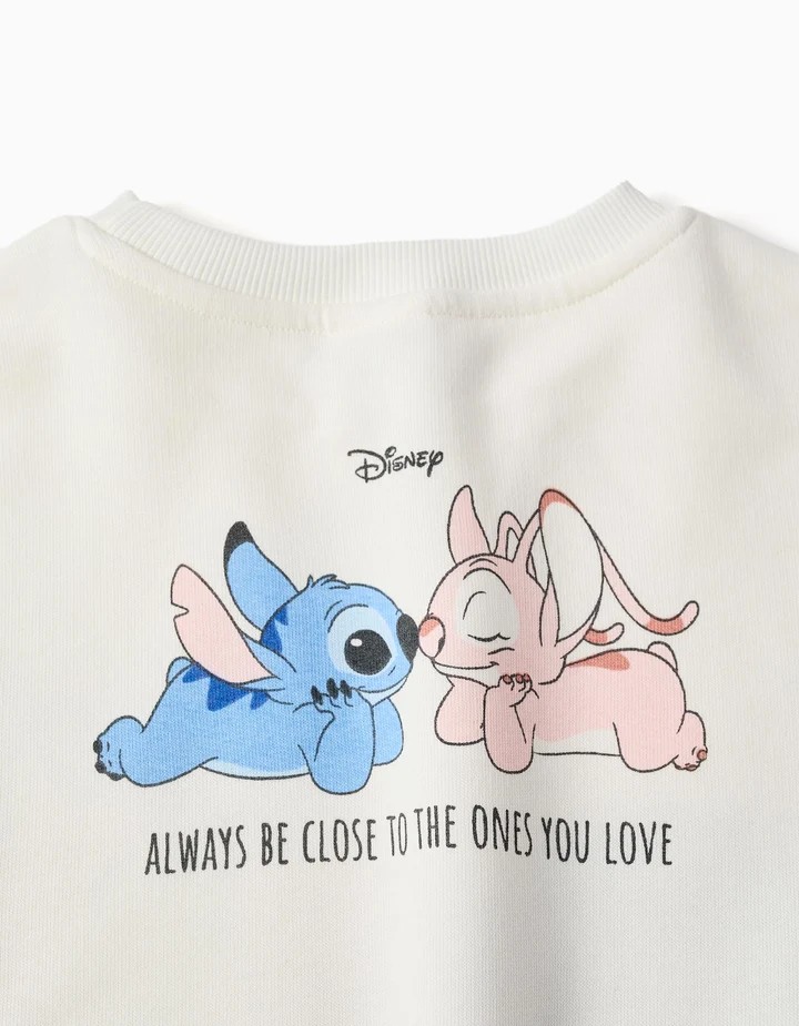 Sudadera Niña Stitch Angel - Imagen 4