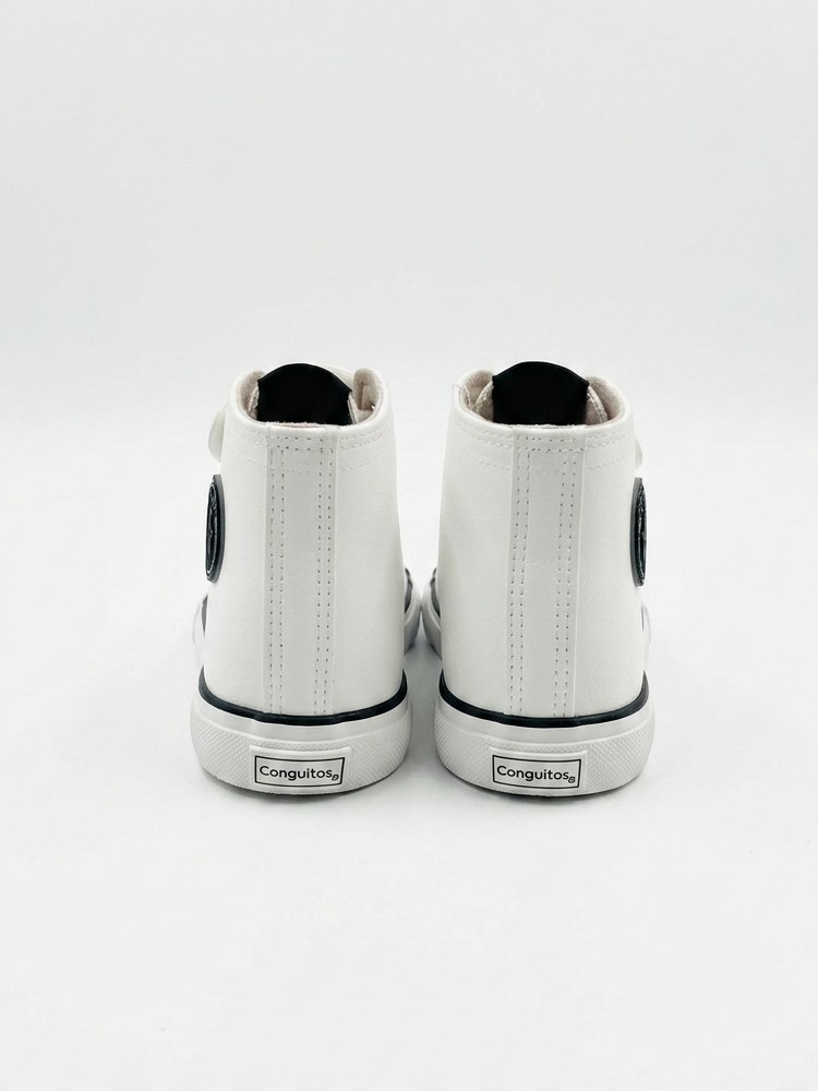 Zapatillas Altas Infantil Conguitos - Blanco - Imagen 3