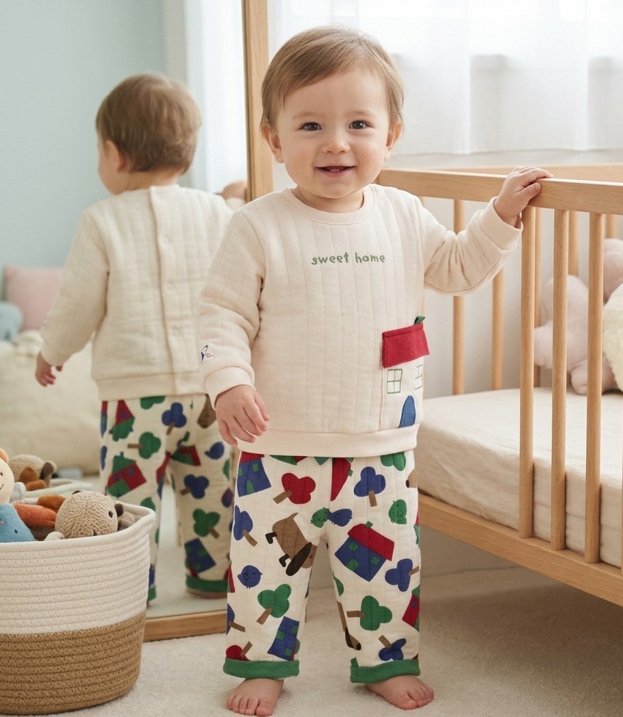 Conjunto Bebé Acolchado Sweet Home
