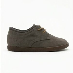 Zapatos niño Chuches gris cordones suela flexible estrellas comodos