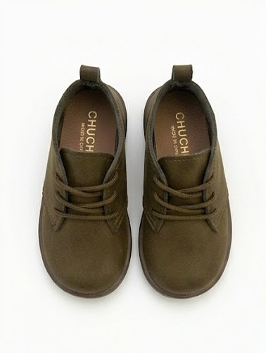 Bota niño niña Chuches hojarasca flexible cordones suela estrellas lengüeta trasera