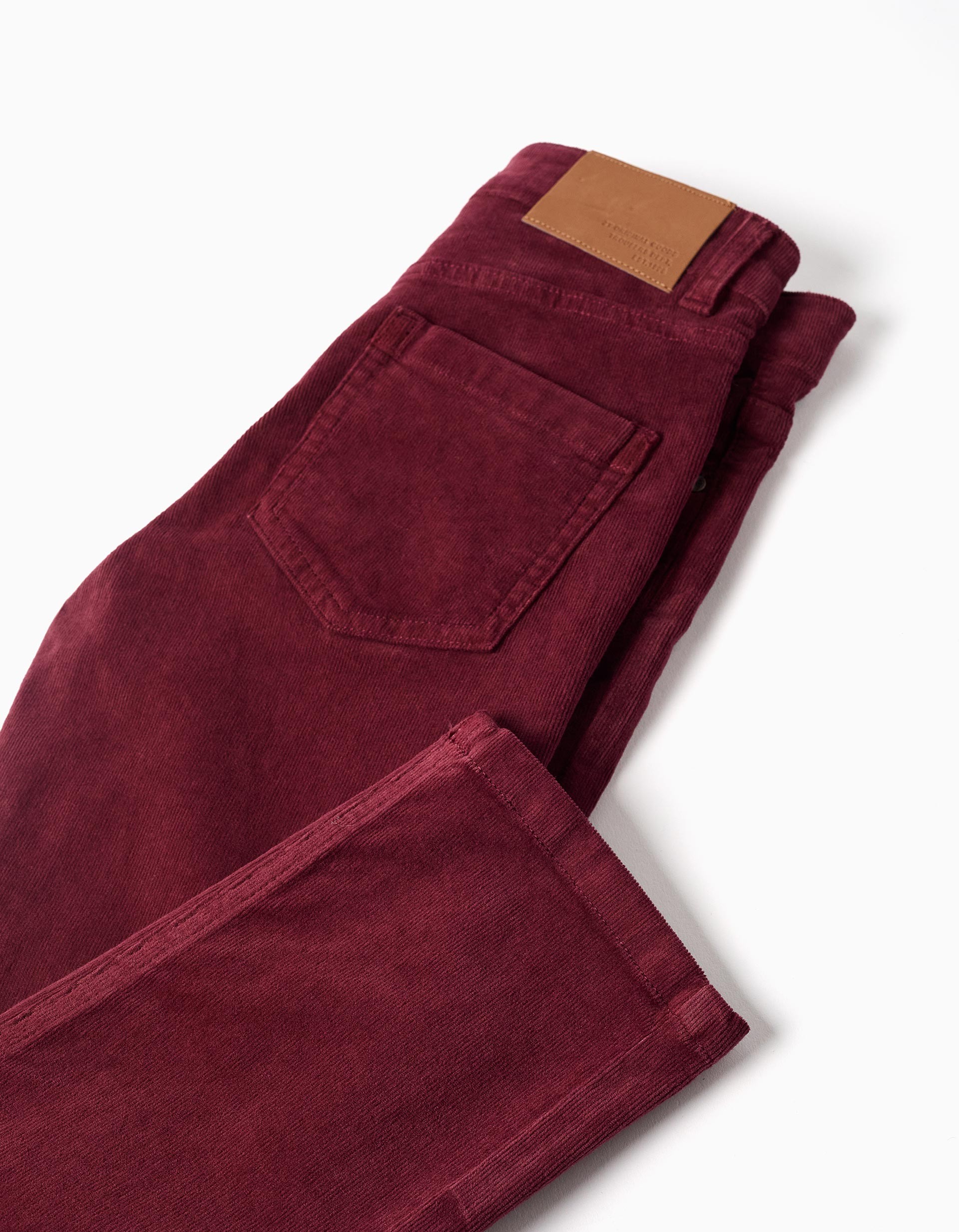 Pantalón Niño Pana Burdeos Zippy - Imagen 4