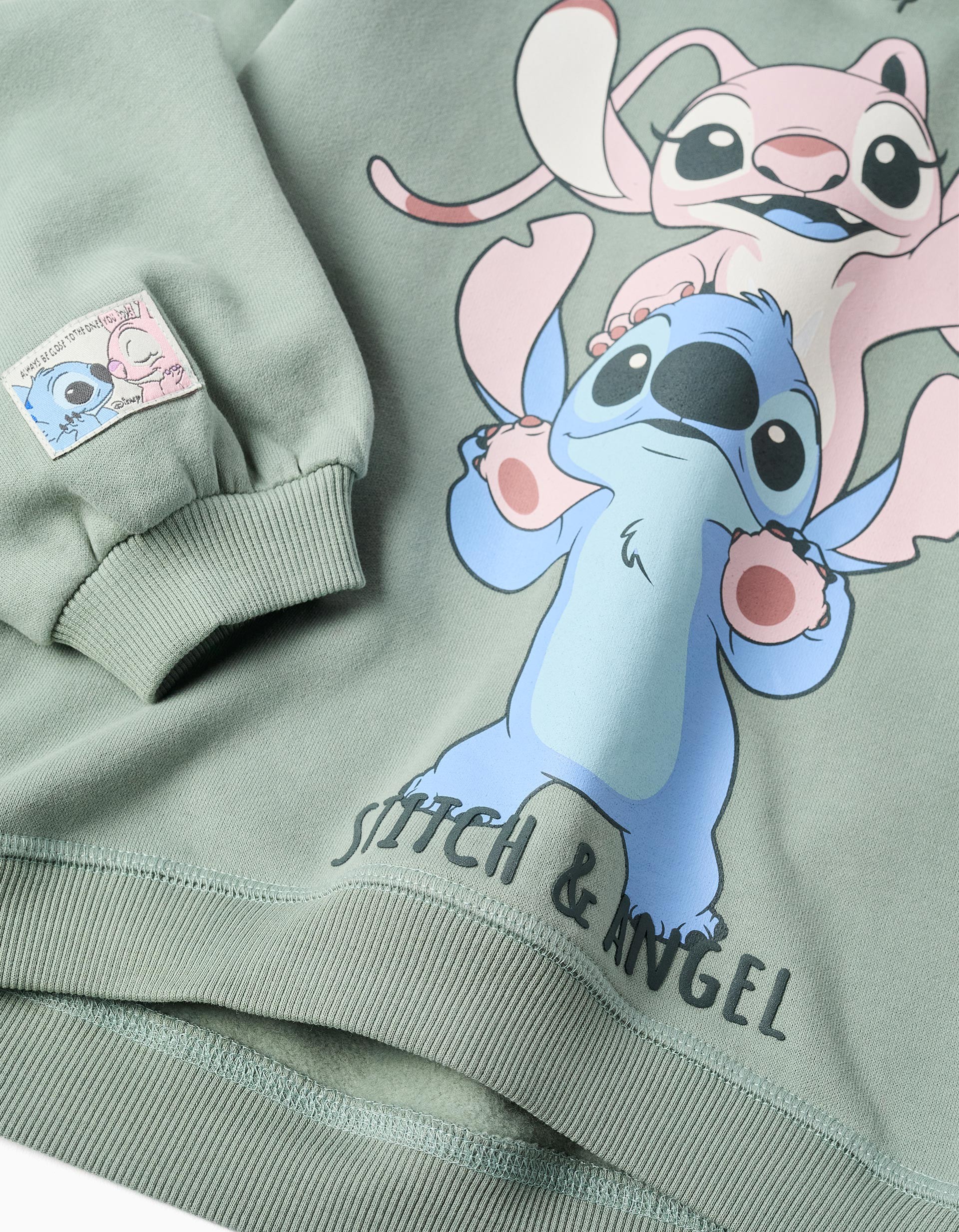 Sudadera Niña Stitch Angel - Imagen 4