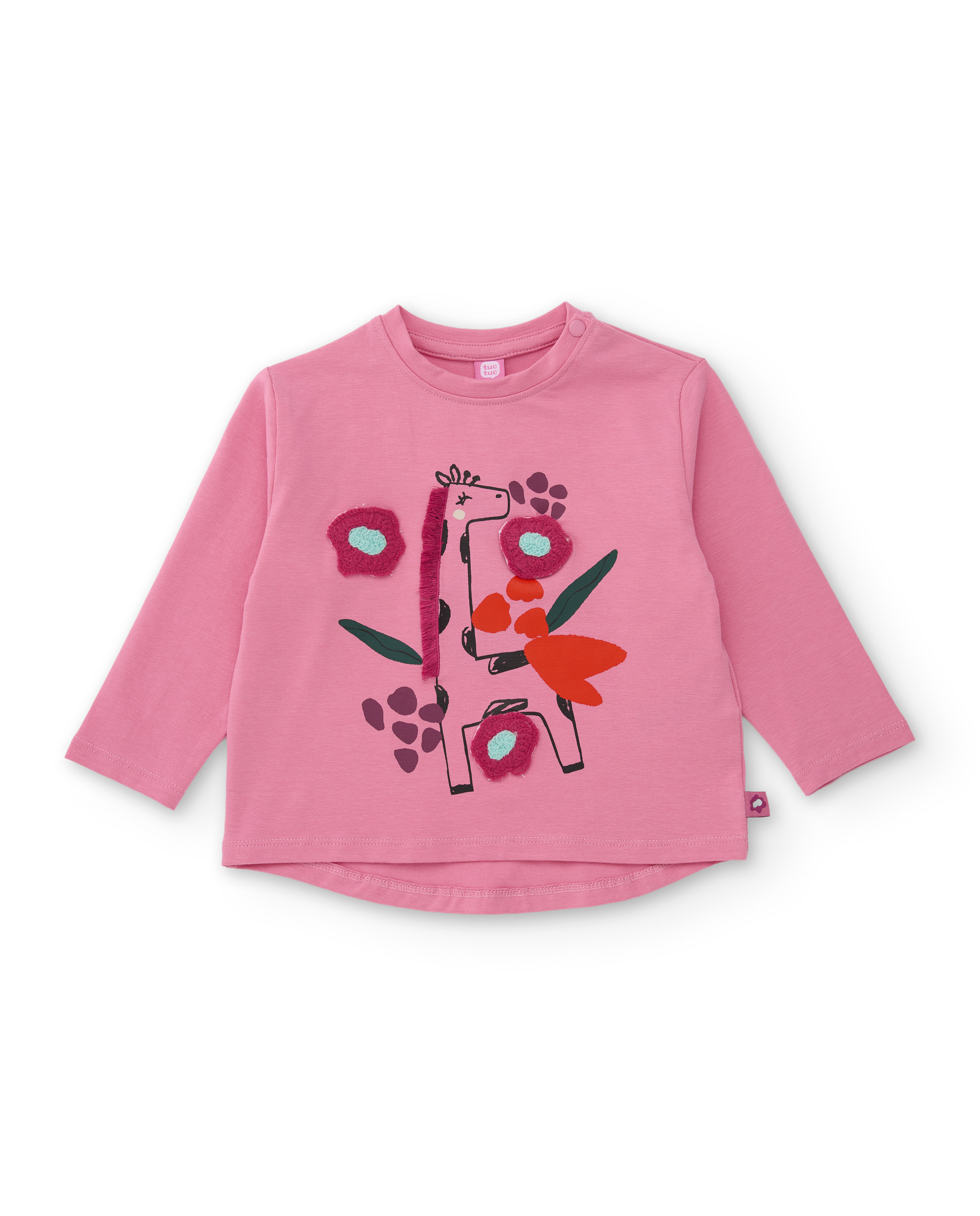 Camiseta Niña Jirafa Tuc Tuc